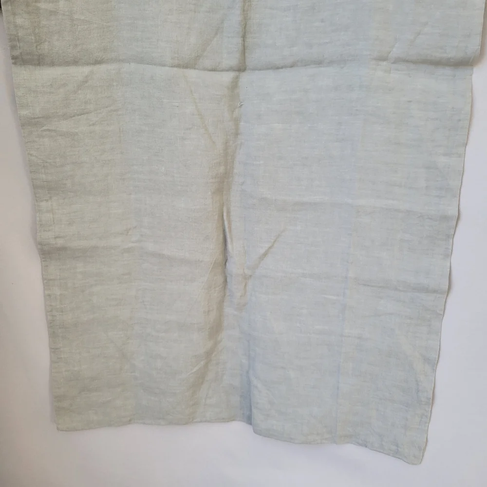 NEW Restoration Hardware Stonewashed Linen Standard Pillowcase Gray Fog
